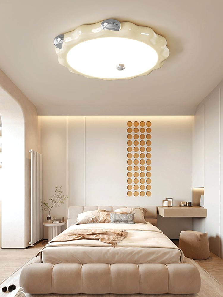 Casolila elegantie Art Crème plafondlamp