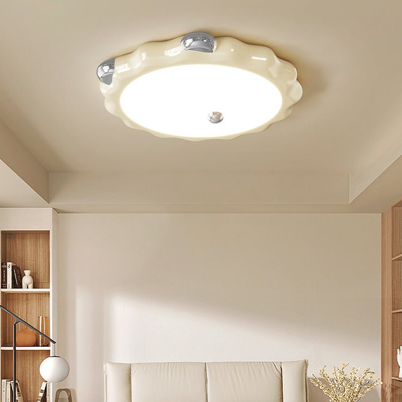 Casolila elegantie Art Crème plafondlamp