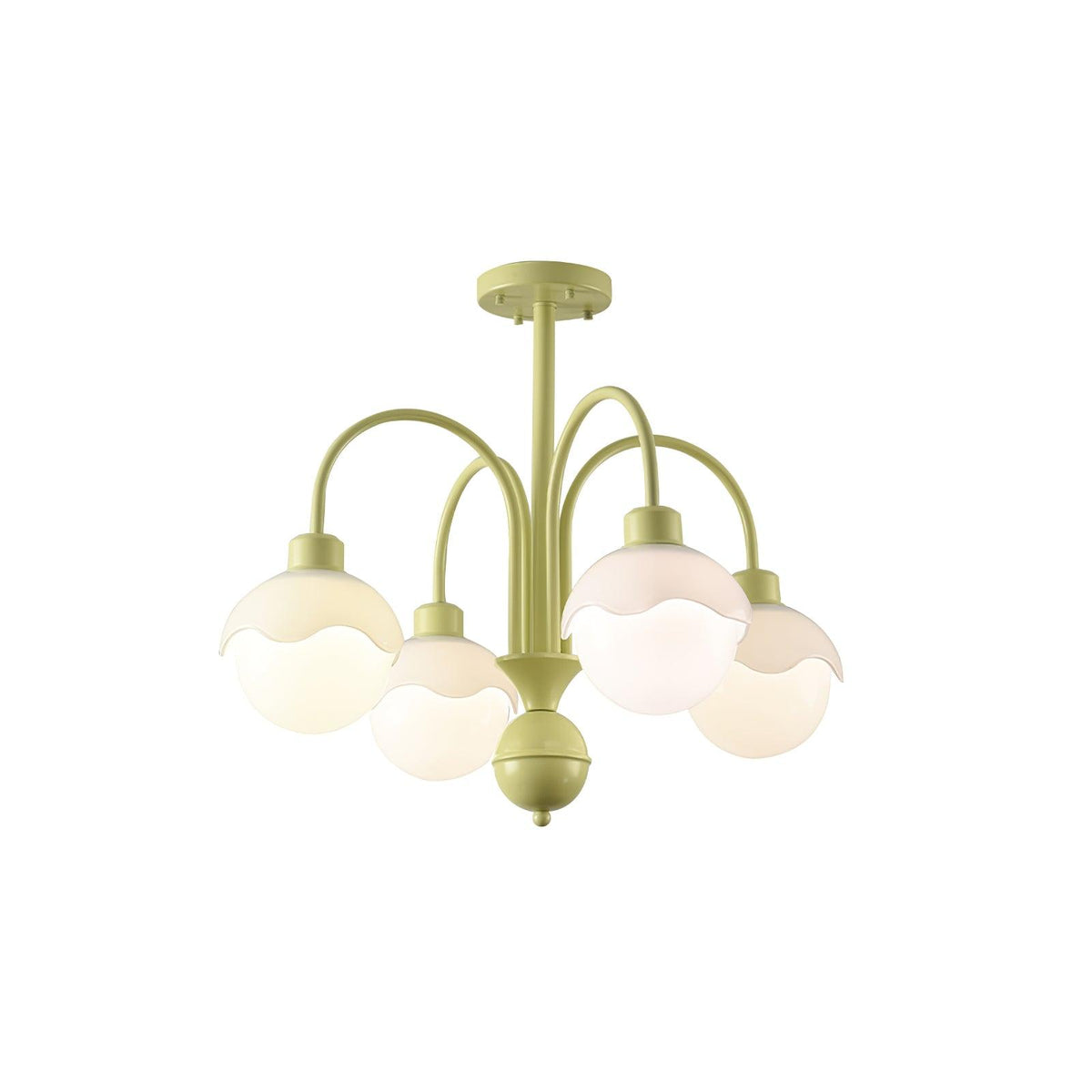 Sorivora Kroonluchter Creamy Lychee Matcha Groen Arm