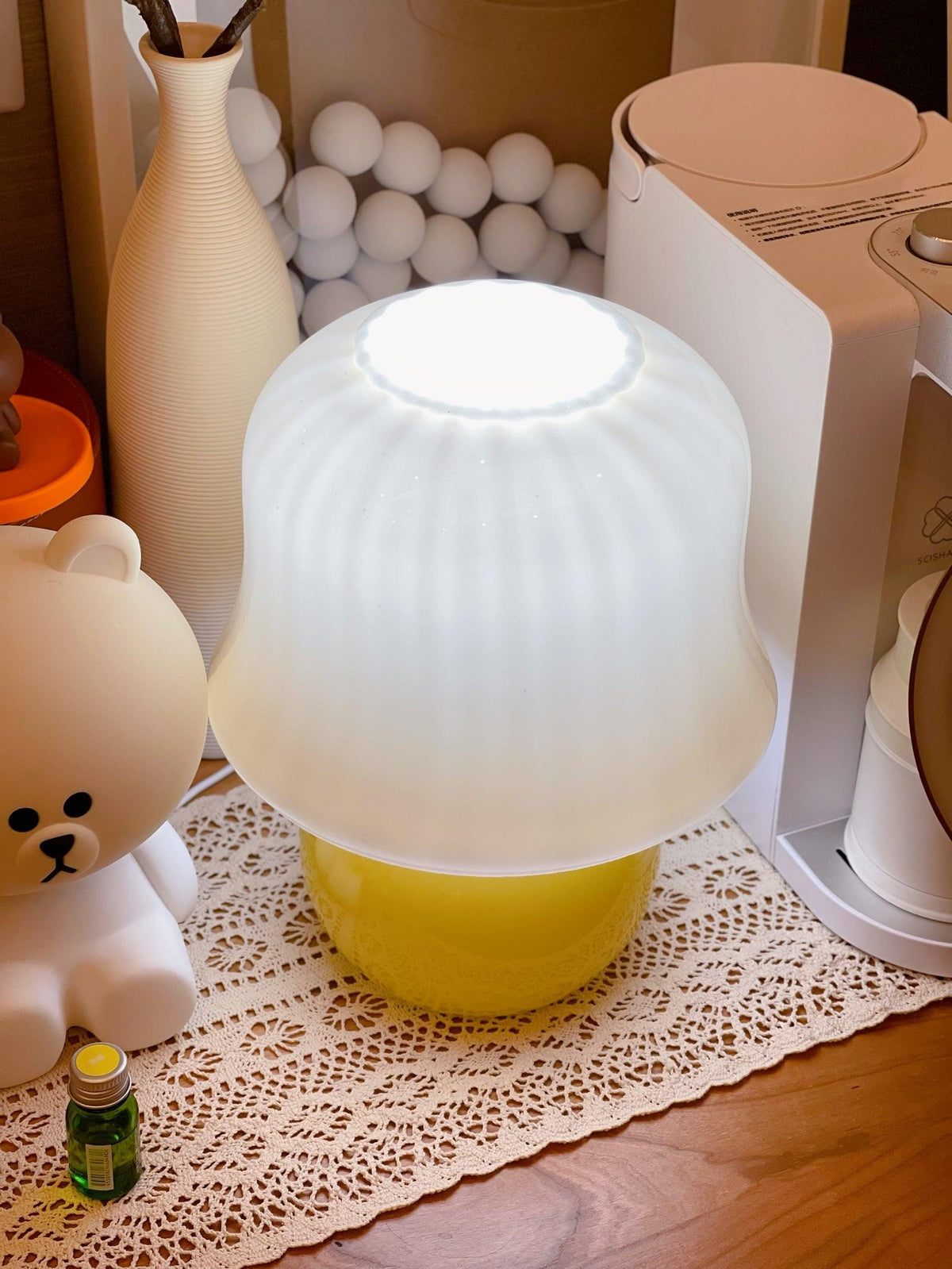 Holg keramische luxe tafellamp