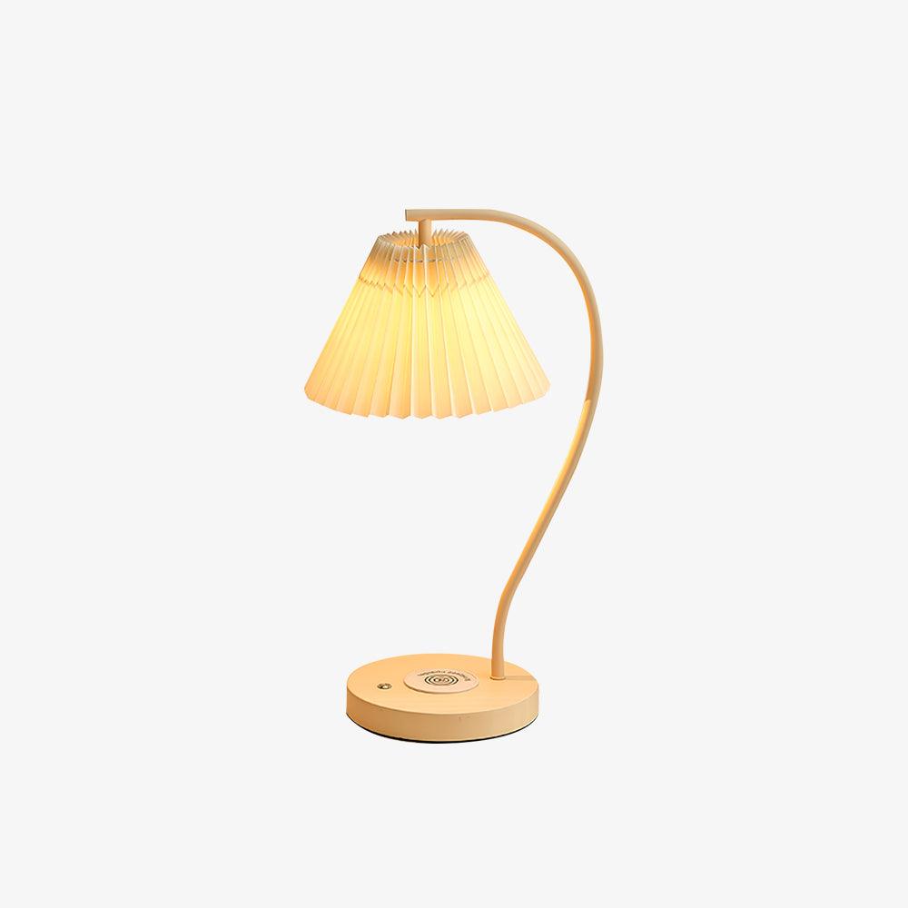 Evlaeus minimalistisch tafellamp van hout
