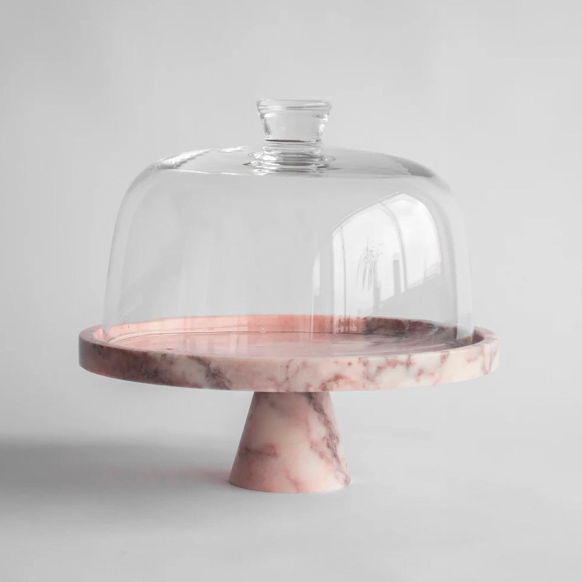 Tesk Marquina Marmeren Pedestal Tray