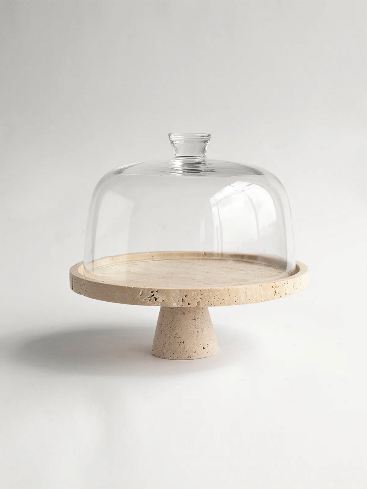 Tesk Marquina Marmeren Pedestal Tray