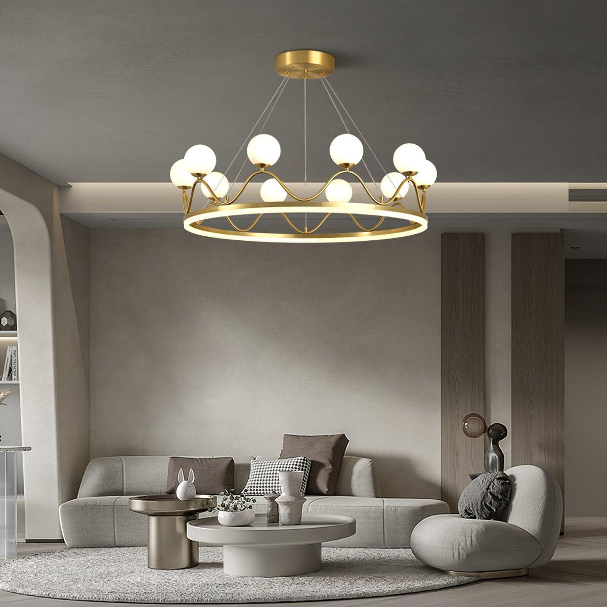 Lioriora luxe glas kroonluchter