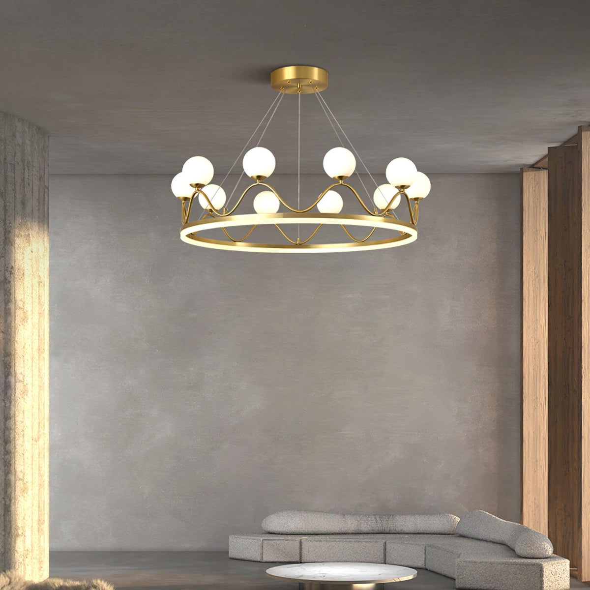 Lioriora luxe glas kroonluchter