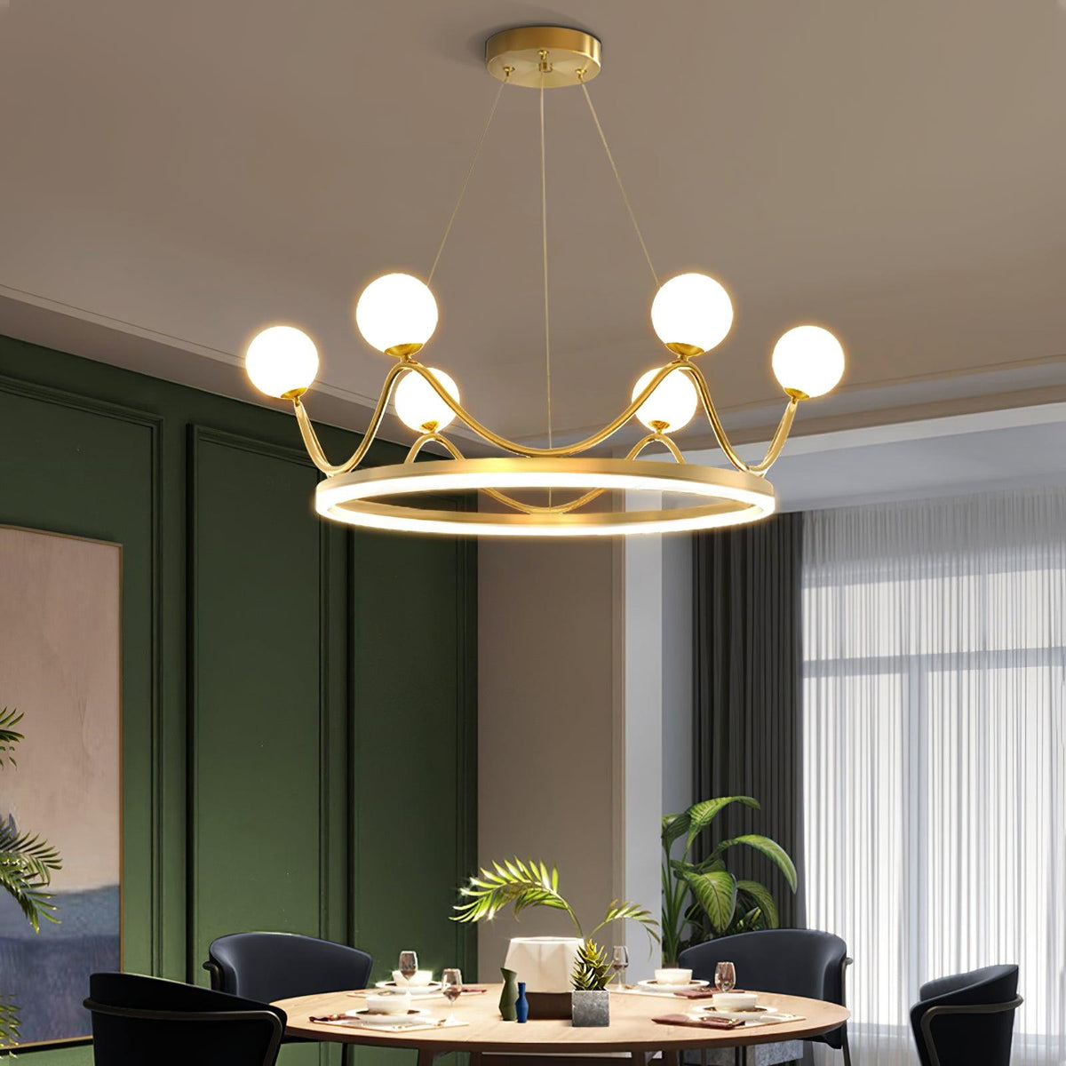 Lioriora luxe glas kroonluchter