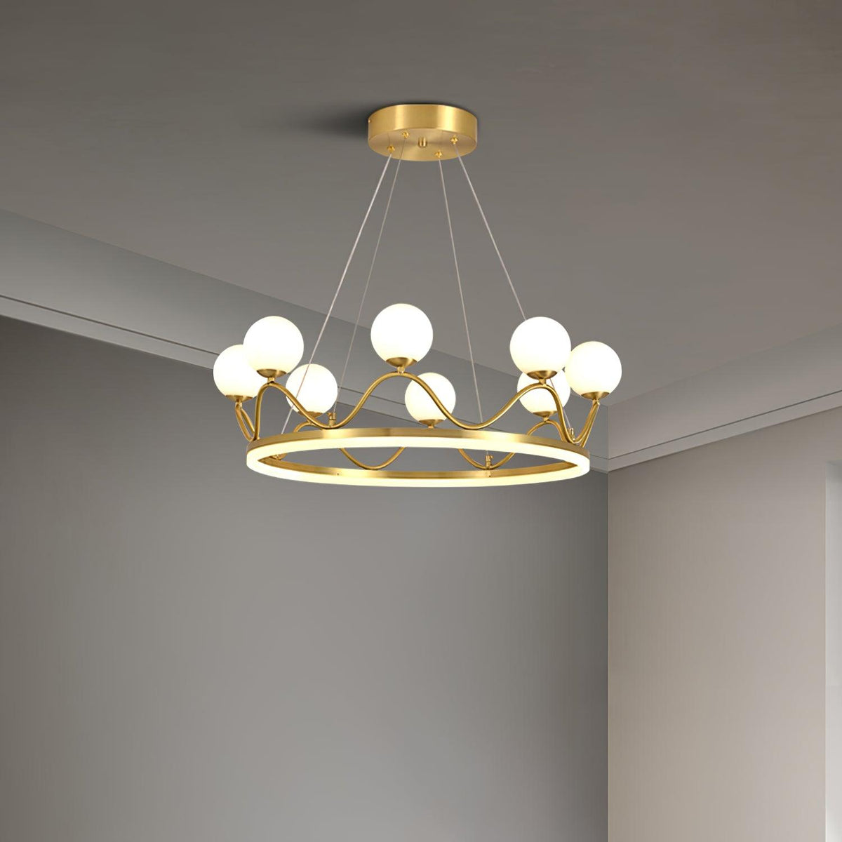 Lioriora luxe glas kroonluchter