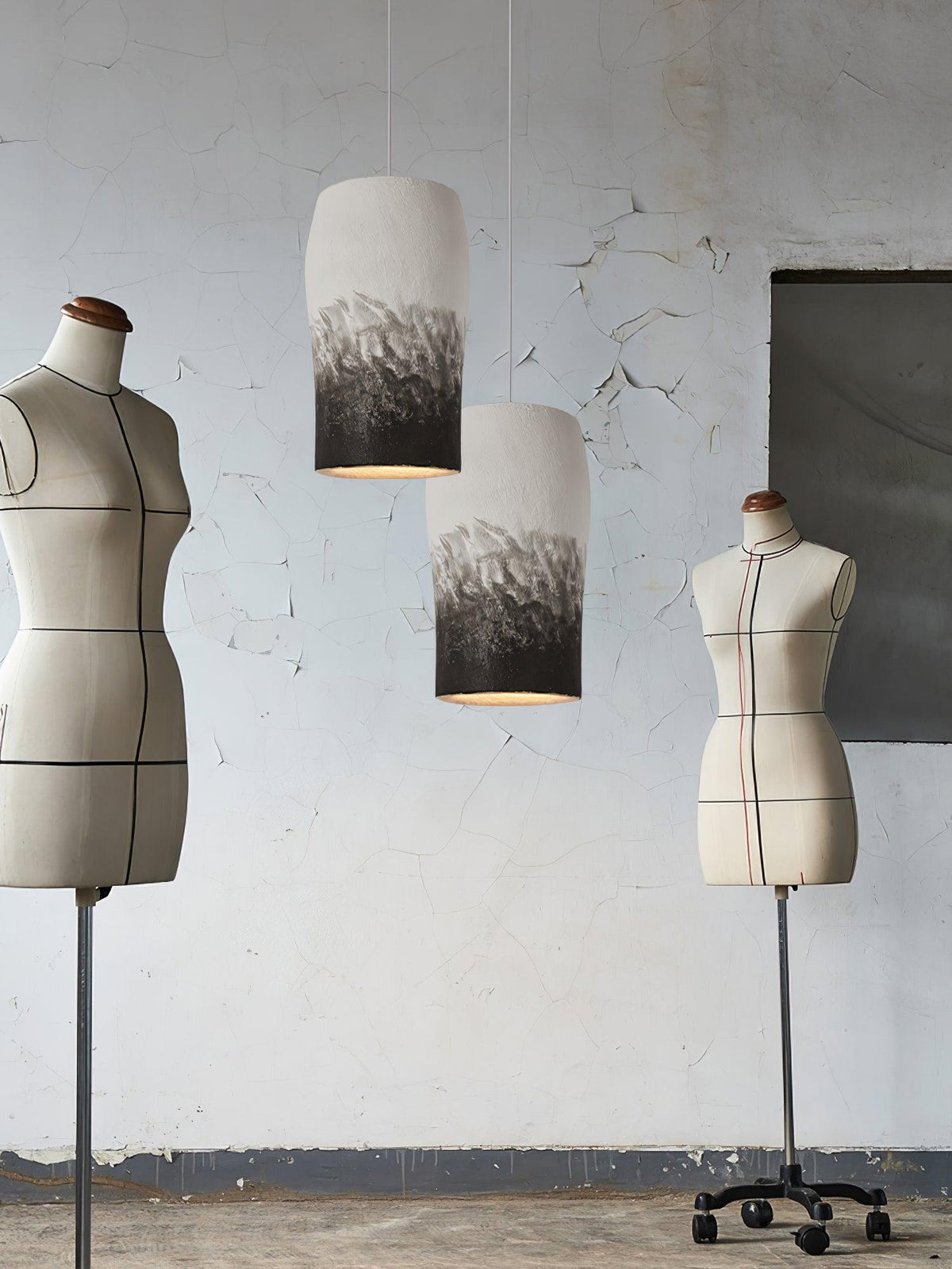 Ceraeion Moderne minimalistische hanglamp met dunne korst