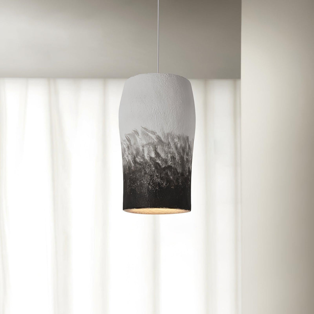 Ceraeion Moderne minimalistische hanglamp met dunne korst