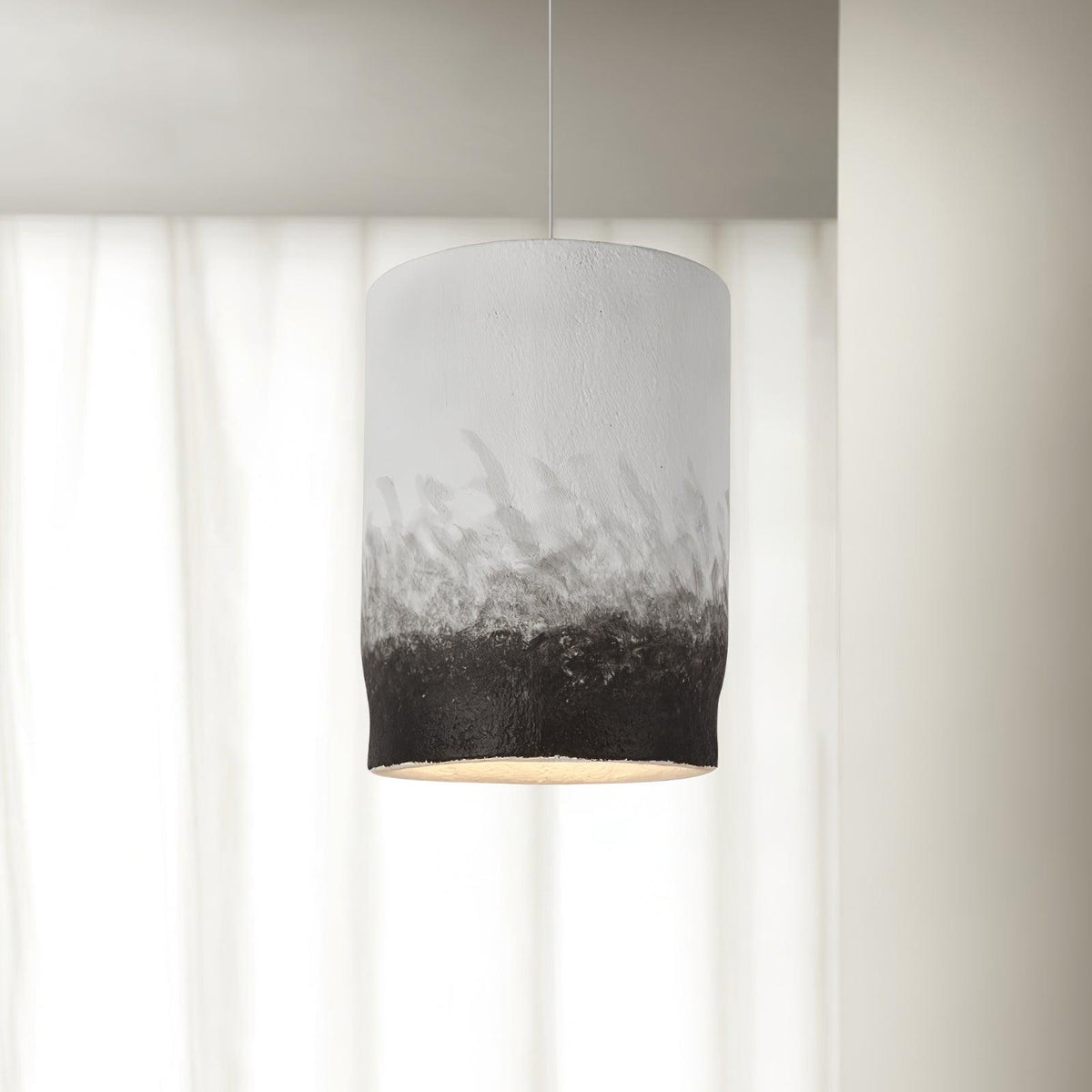 Ceraeion Moderne minimalistische hanglamp met dunne korst