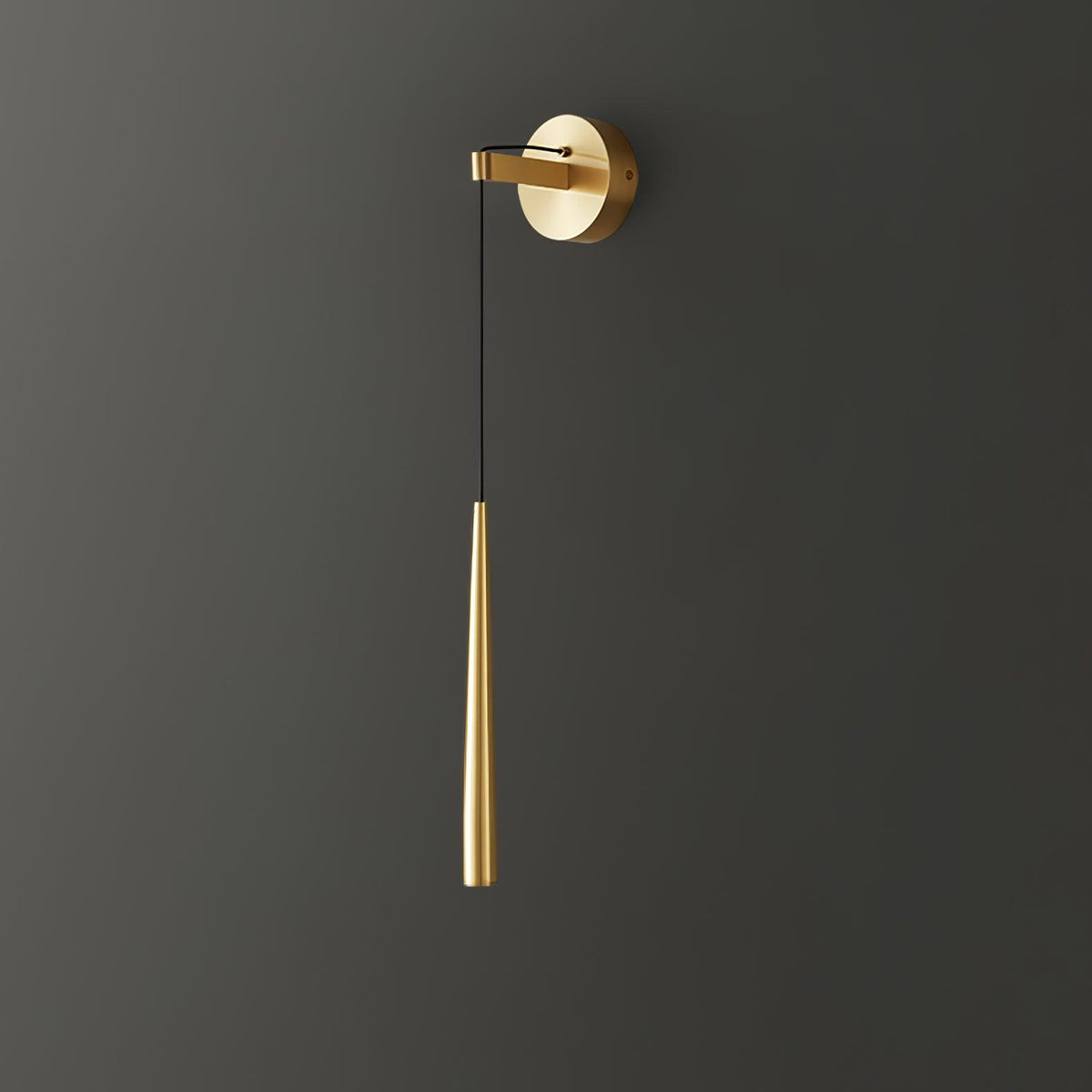 Dava Moderne wandlamp conisch kristal minimalistisch