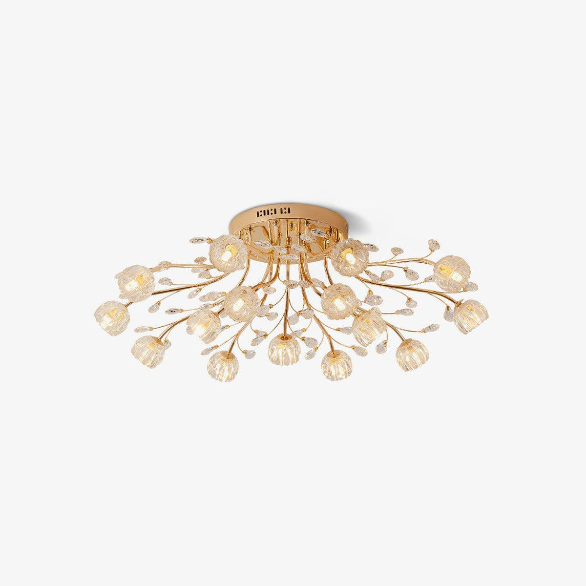 Elyinira Postmodern Luxe Bloem Kristal plafondlamp
