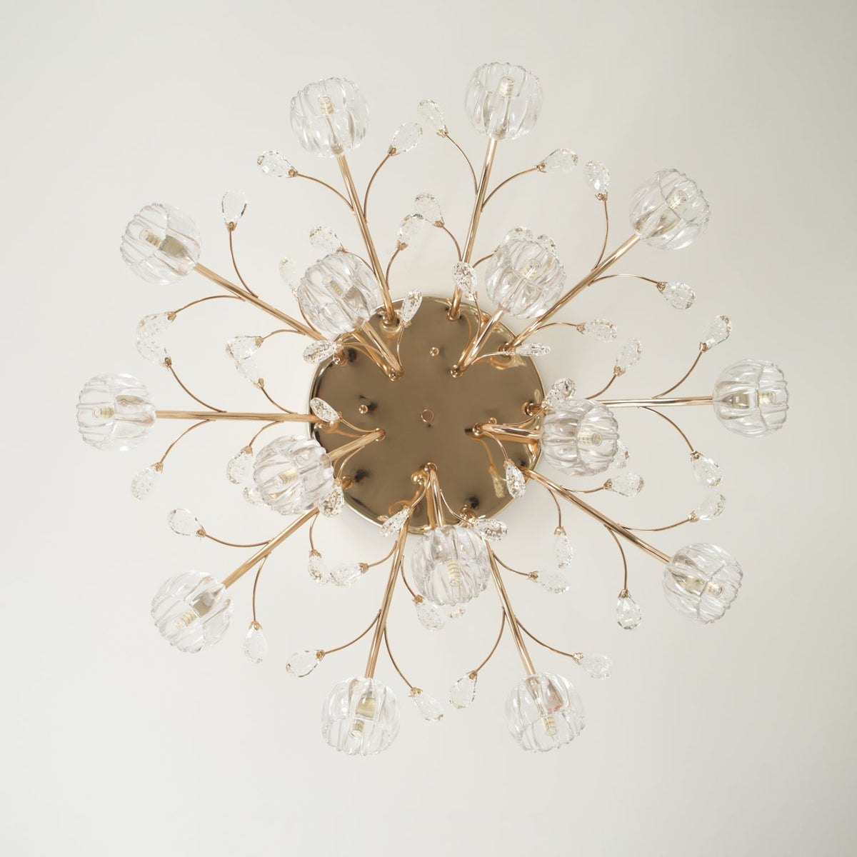 Elyinira Postmodern Luxe Bloem Kristal plafondlamp