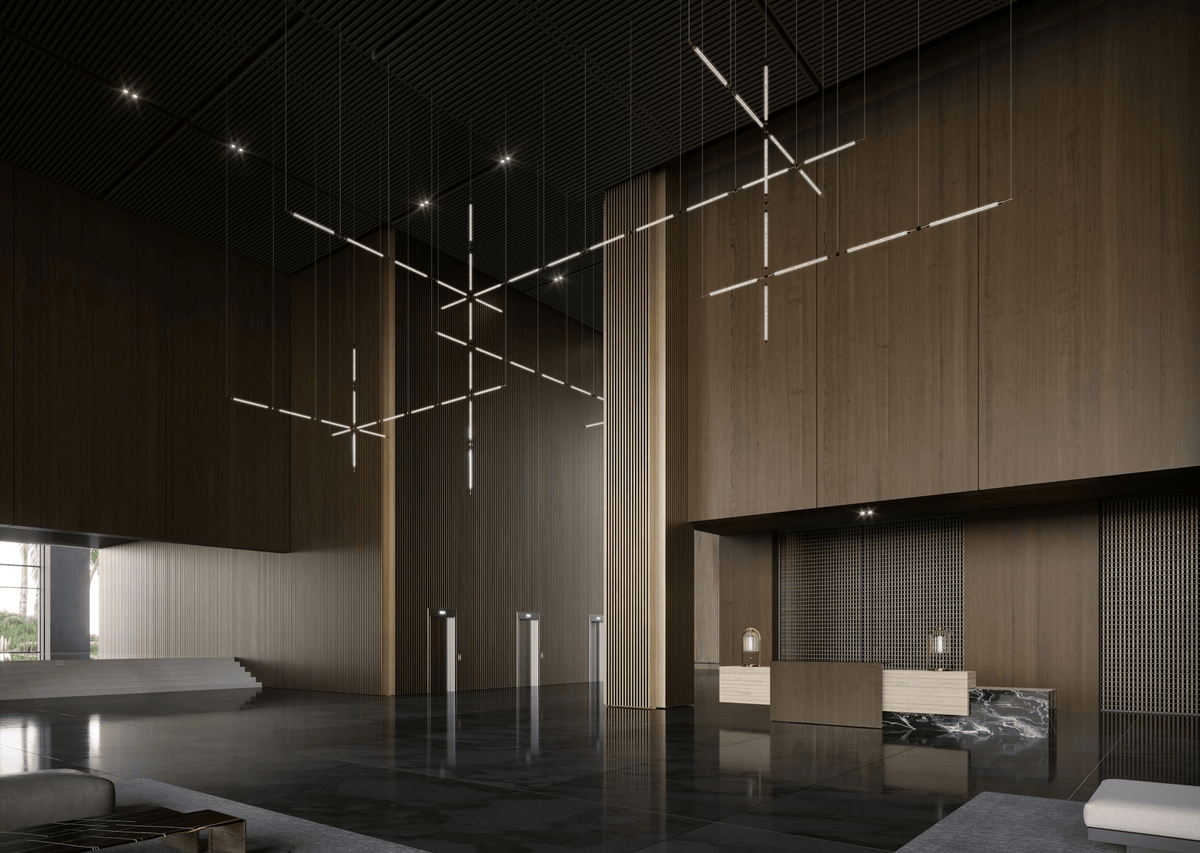CrystalGrid Architectural Matrix Customize kroonluchter