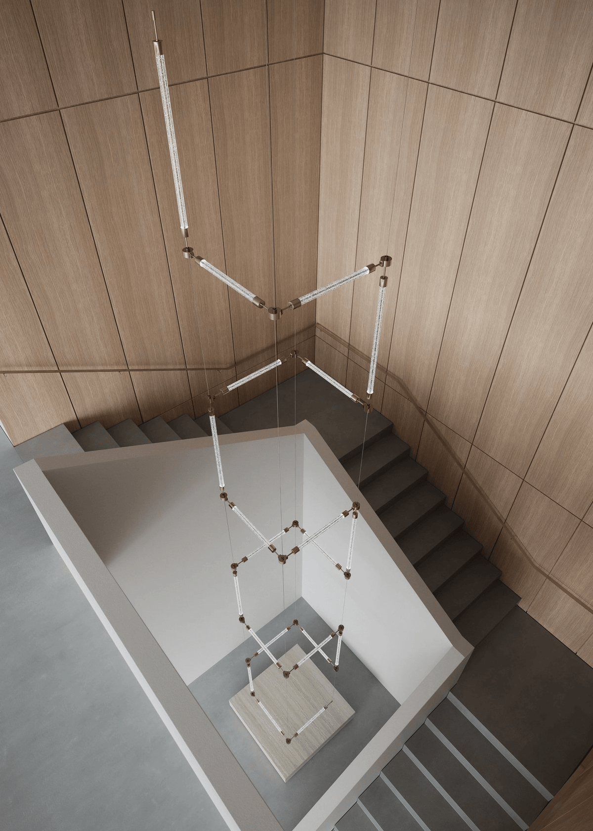 CrystalGrid Architectural Matrix Customize kroonluchter
