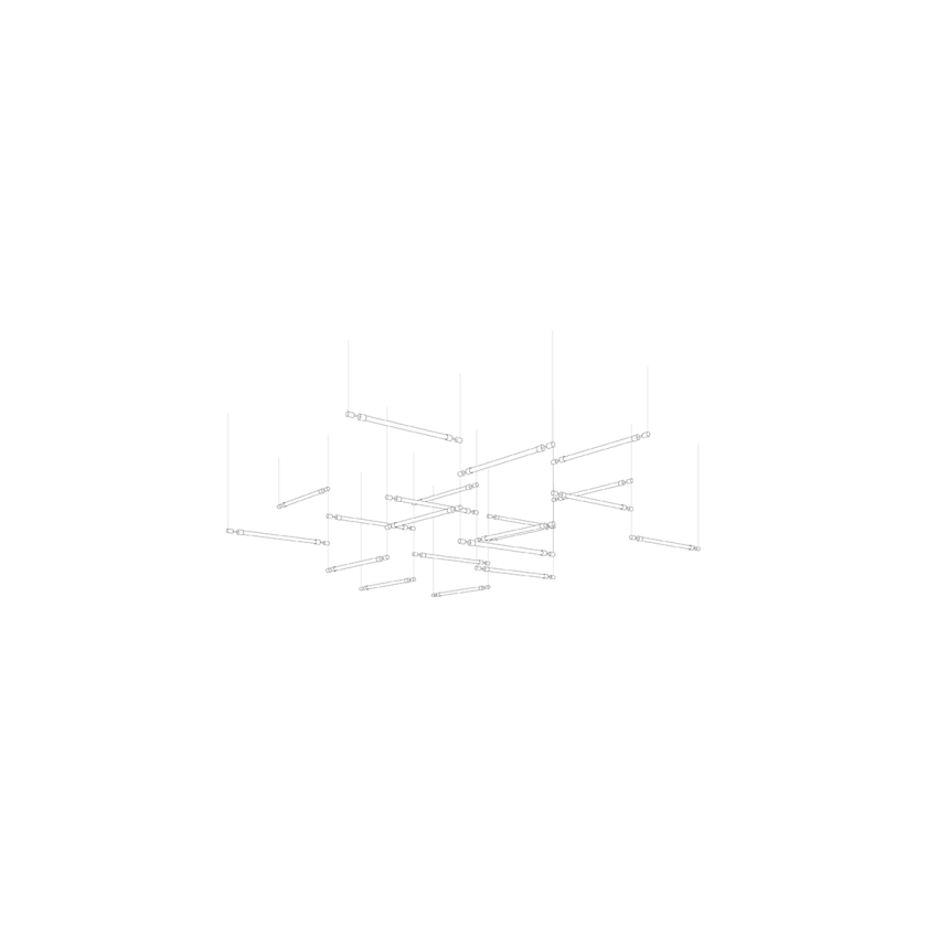 CrystalGrid Architectural Matrix Customize kroonluchter