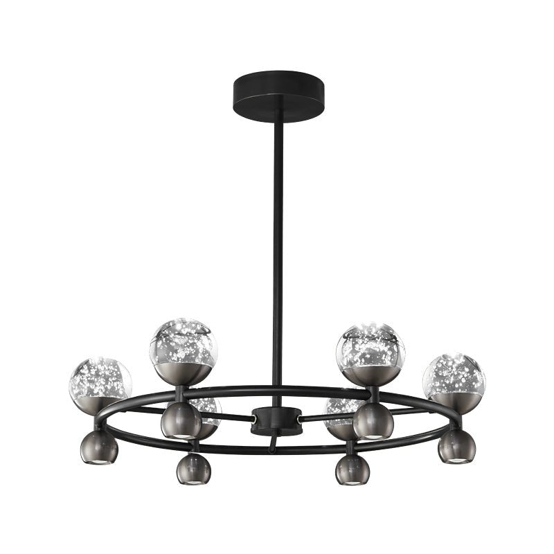 Lumiryn Orbital glas bollen Kroonluchter