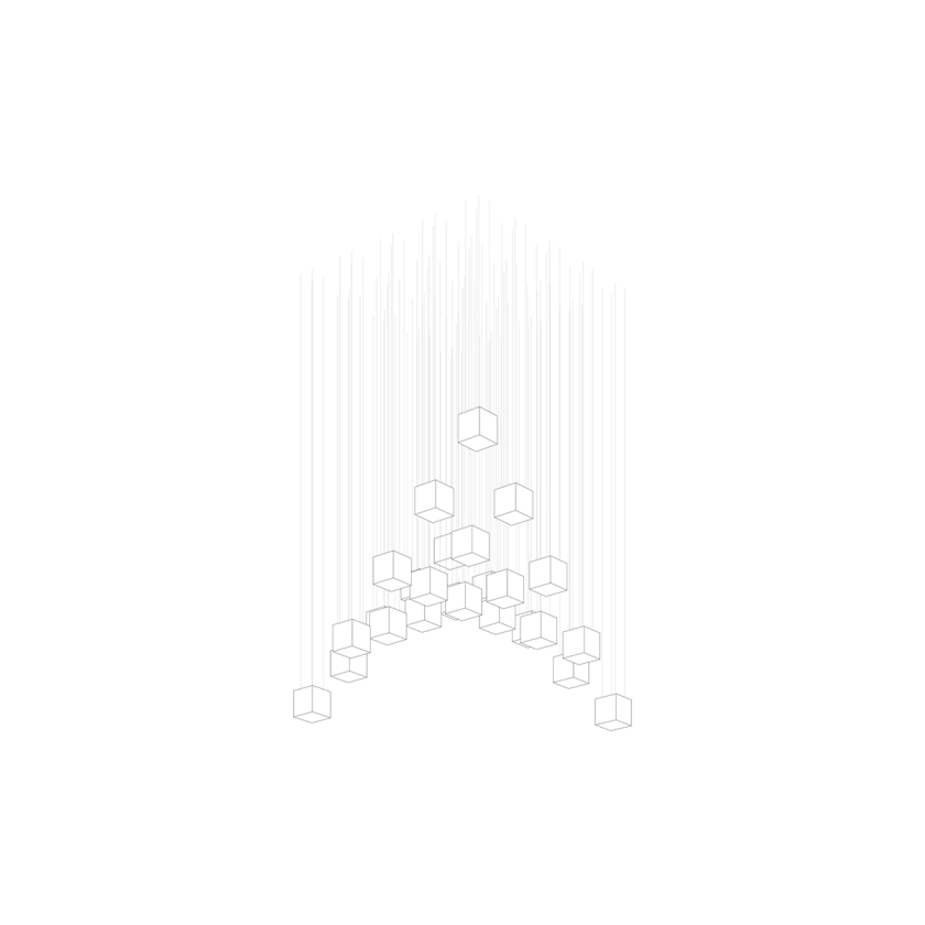 PixelMatrix kristal Kroonluchter