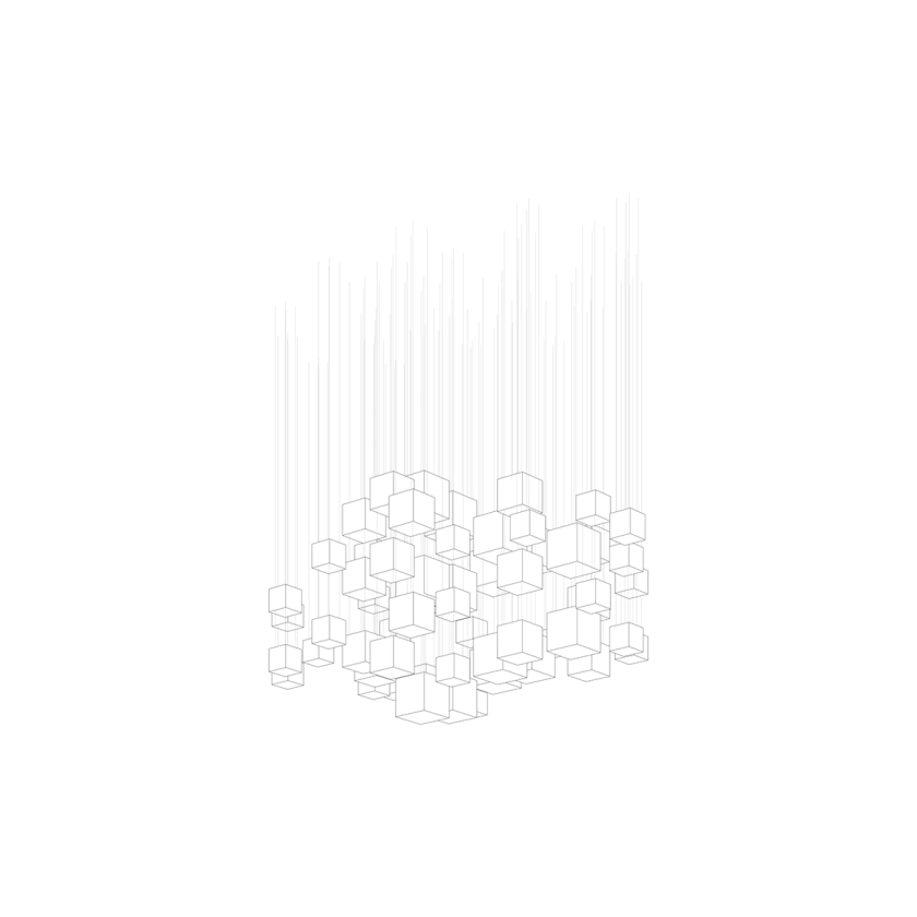 PixelMatrix kristal Kroonluchter