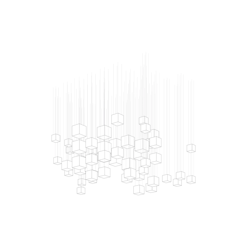 PixelMatrix kristal Kroonluchter