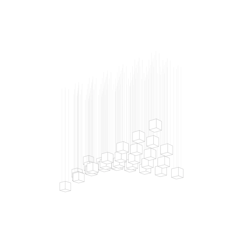 PixelMatrix kristal Kroonluchter