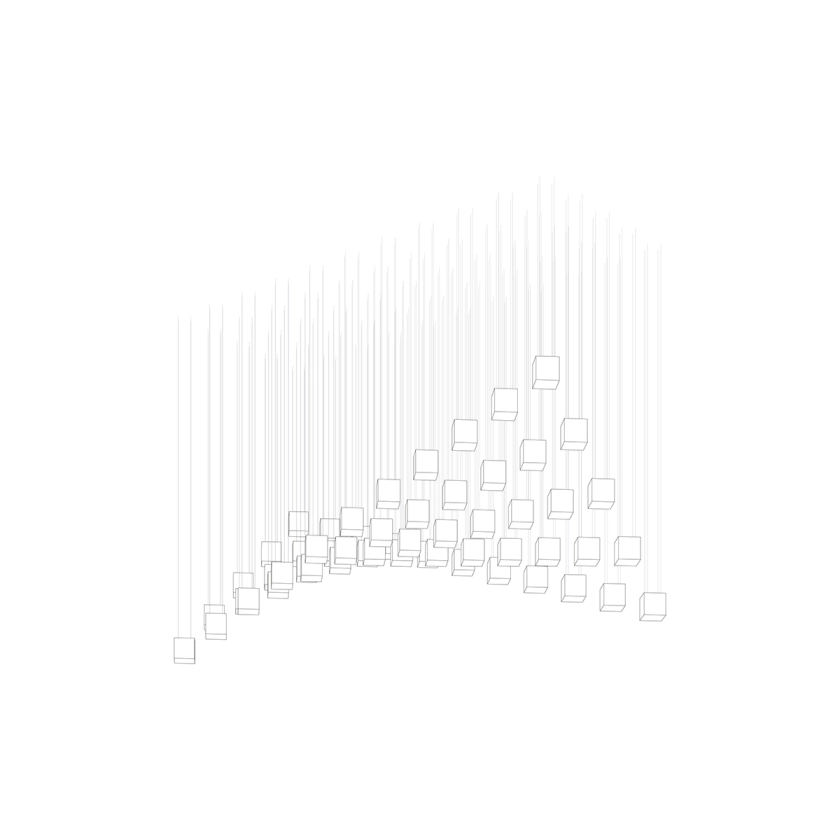PixelMatrix kristal Kroonluchter
