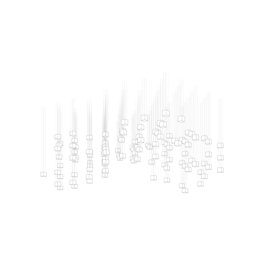 PixelMatrix kristal Kroonluchter