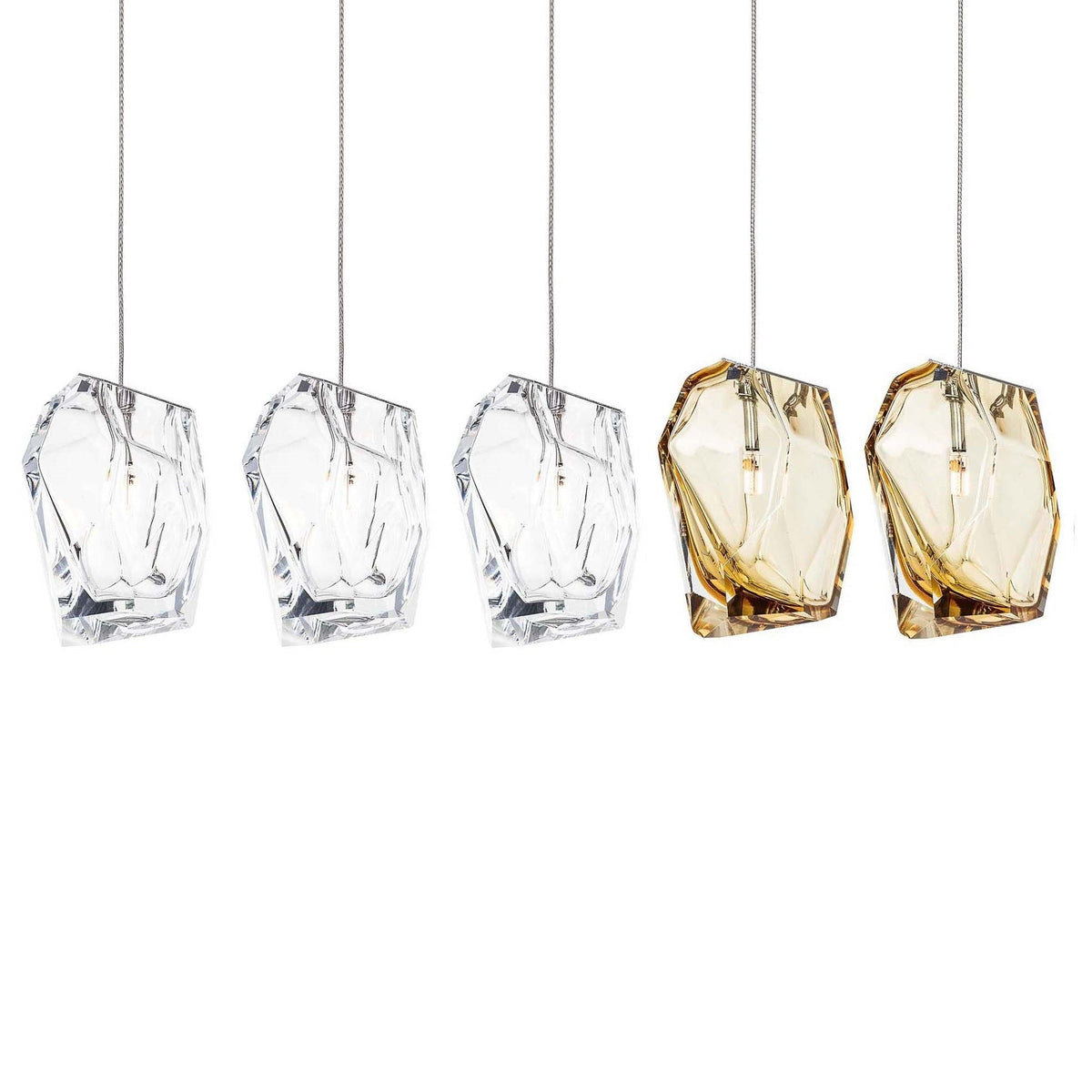Crag kristal Rock Cluster hanglamp
