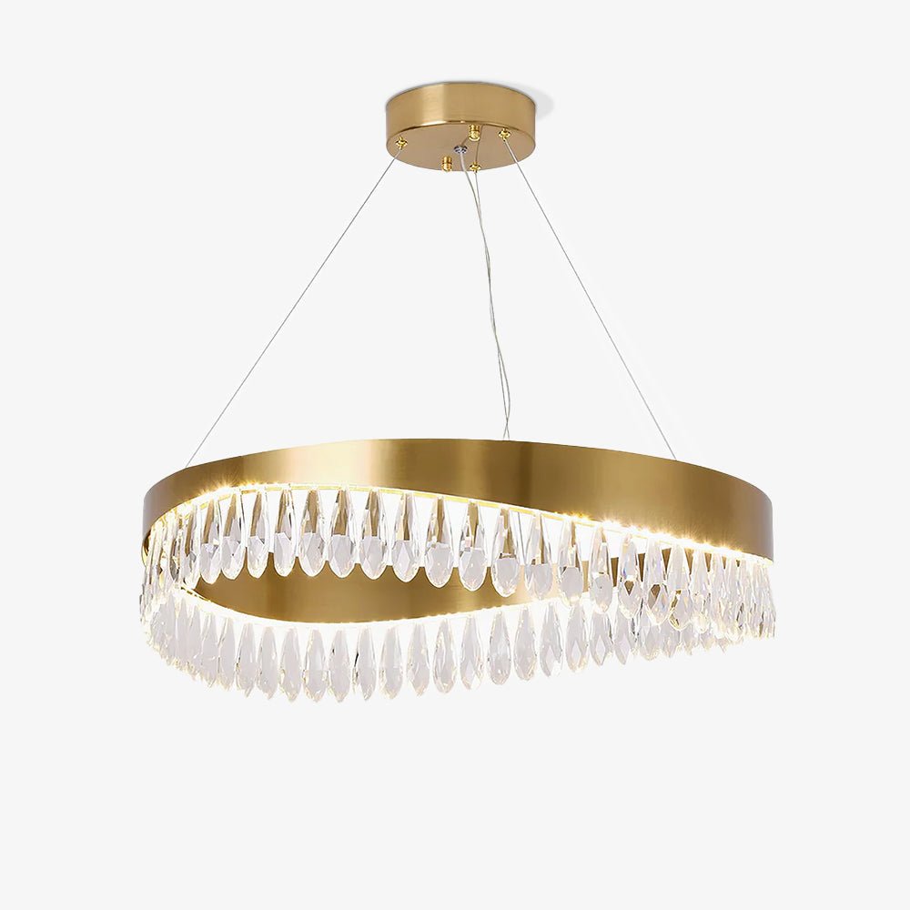 Cana Kroonluchter Kristalring LED Polished