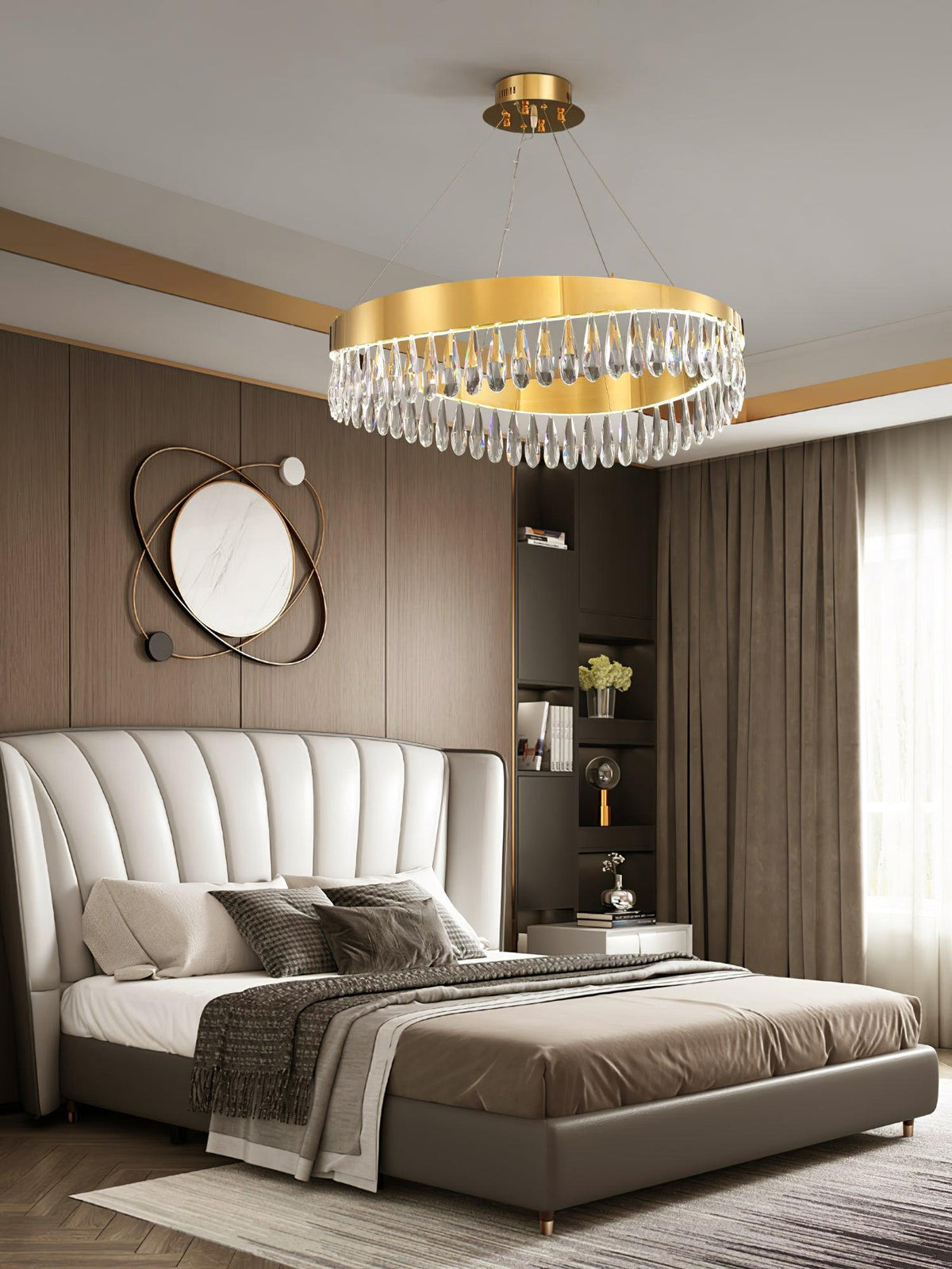 Cana Kroonluchter Kristalring LED Polished