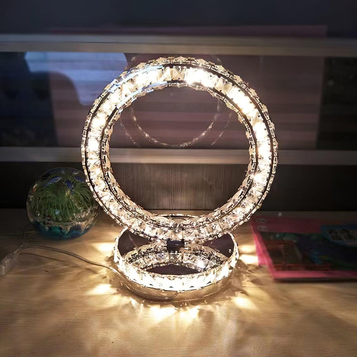 Ivor Kristal ringen Tafellamp