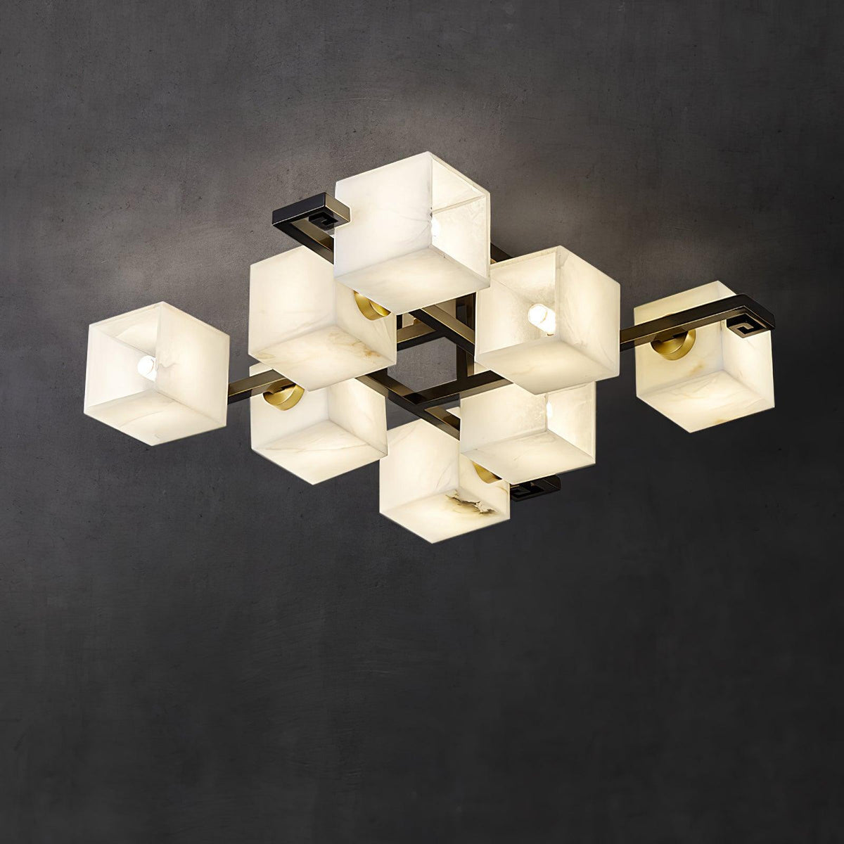 Kaelen albasten plafondlamp