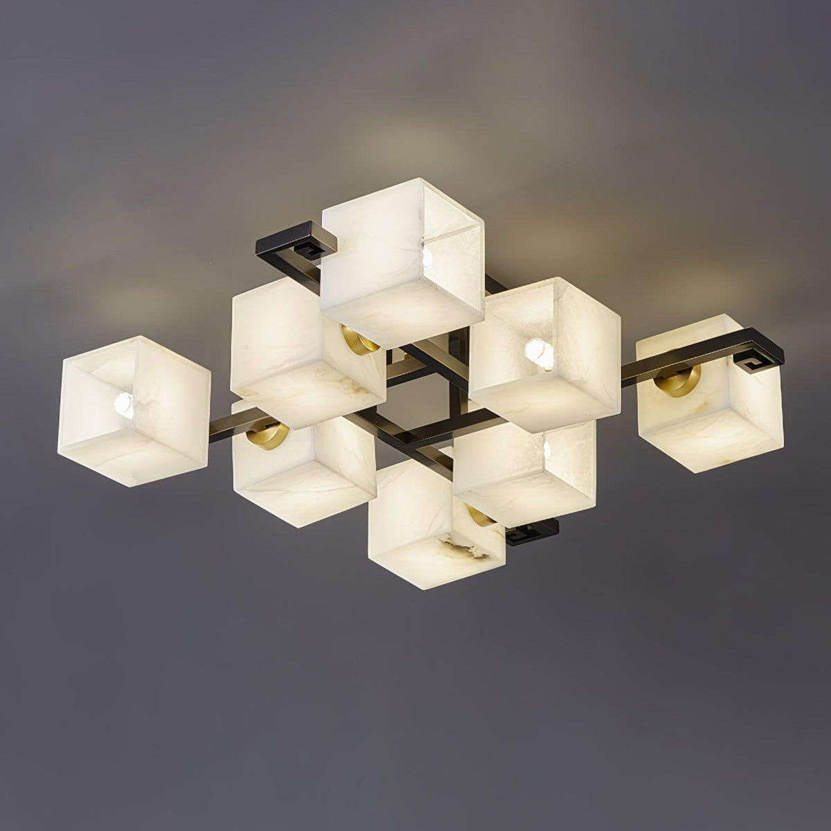 Kaelen albasten plafondlamp