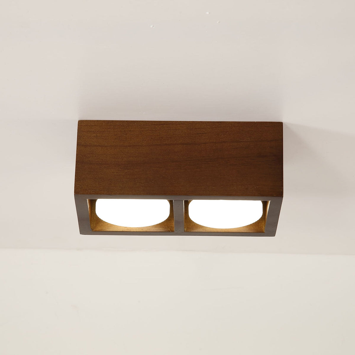 Eliza Minimalistisch Hout Plafondlamp