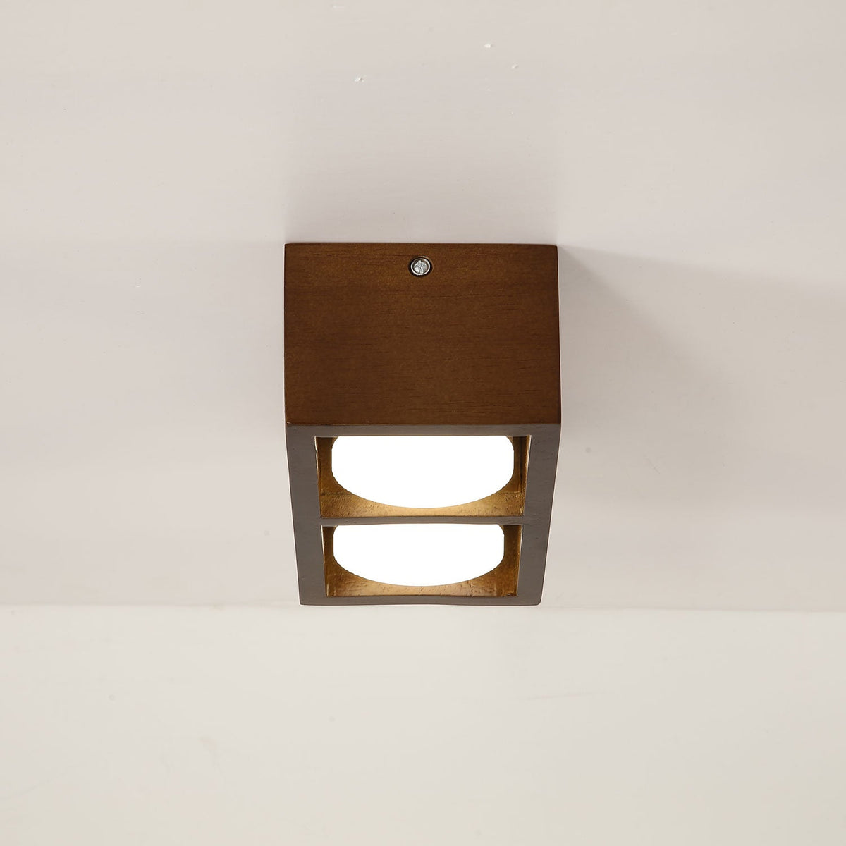 Eliza Minimalistisch Hout Plafondlamp