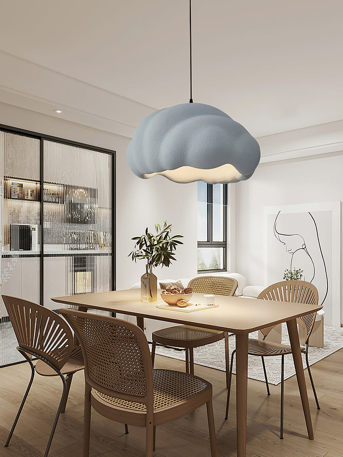 Itheira Moderne minimalistische hanglamp van kunststof