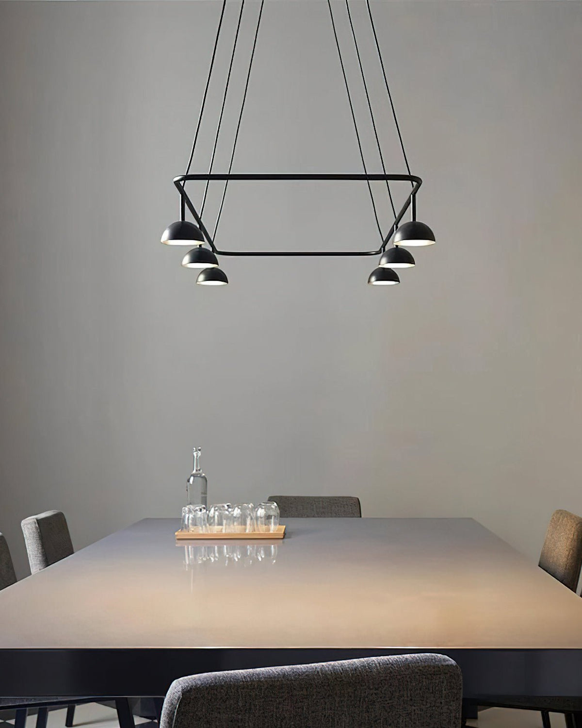 Noraora Kroonluchter LED Strak