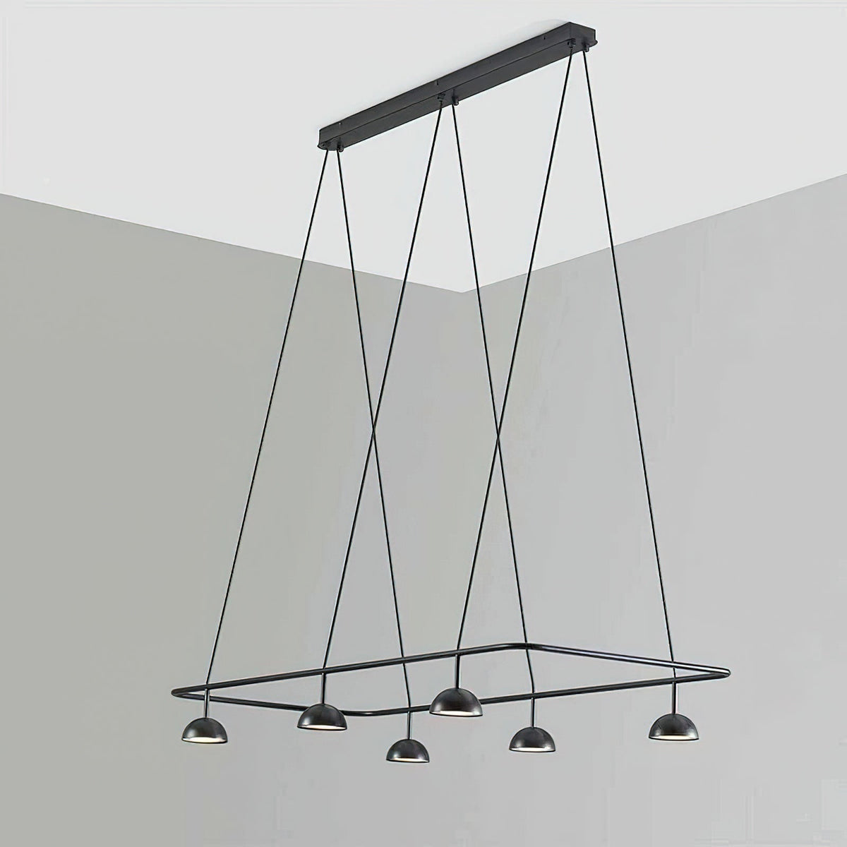Noraora Kroonluchter LED Strak