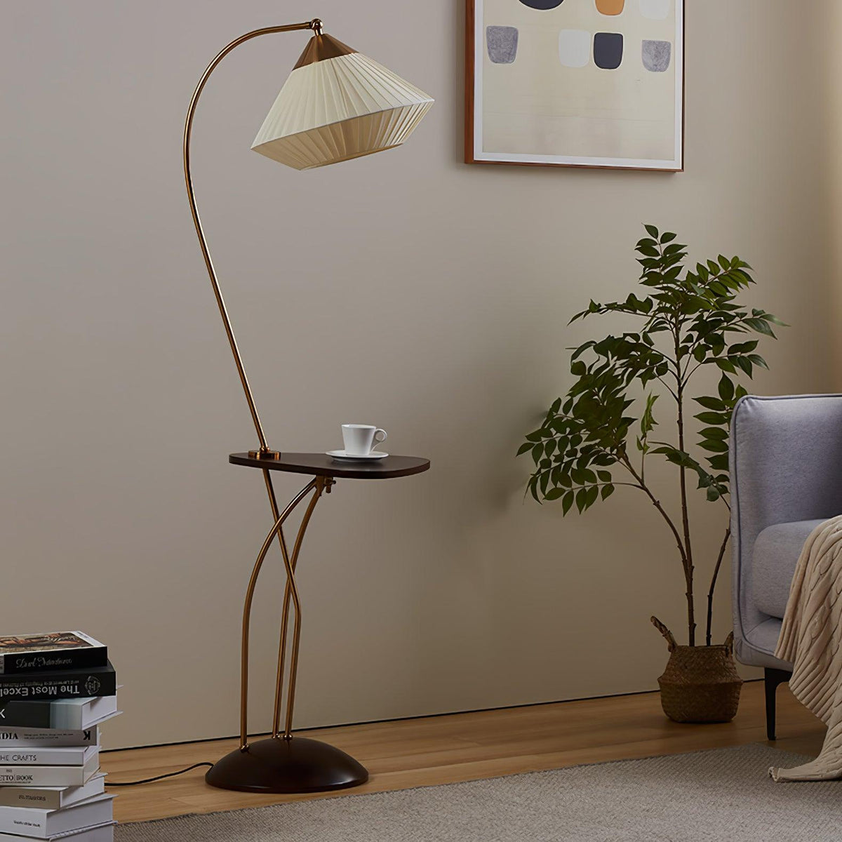 Raviq Vintage vloerlamp van Stoffen