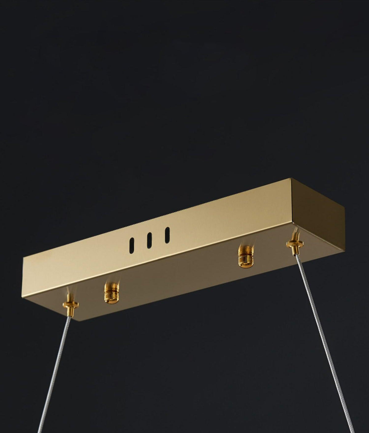 Luxielle Kroonluchter met gebogen LED-kristal luxueus