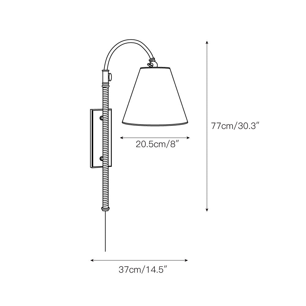 Mugu wandlamp