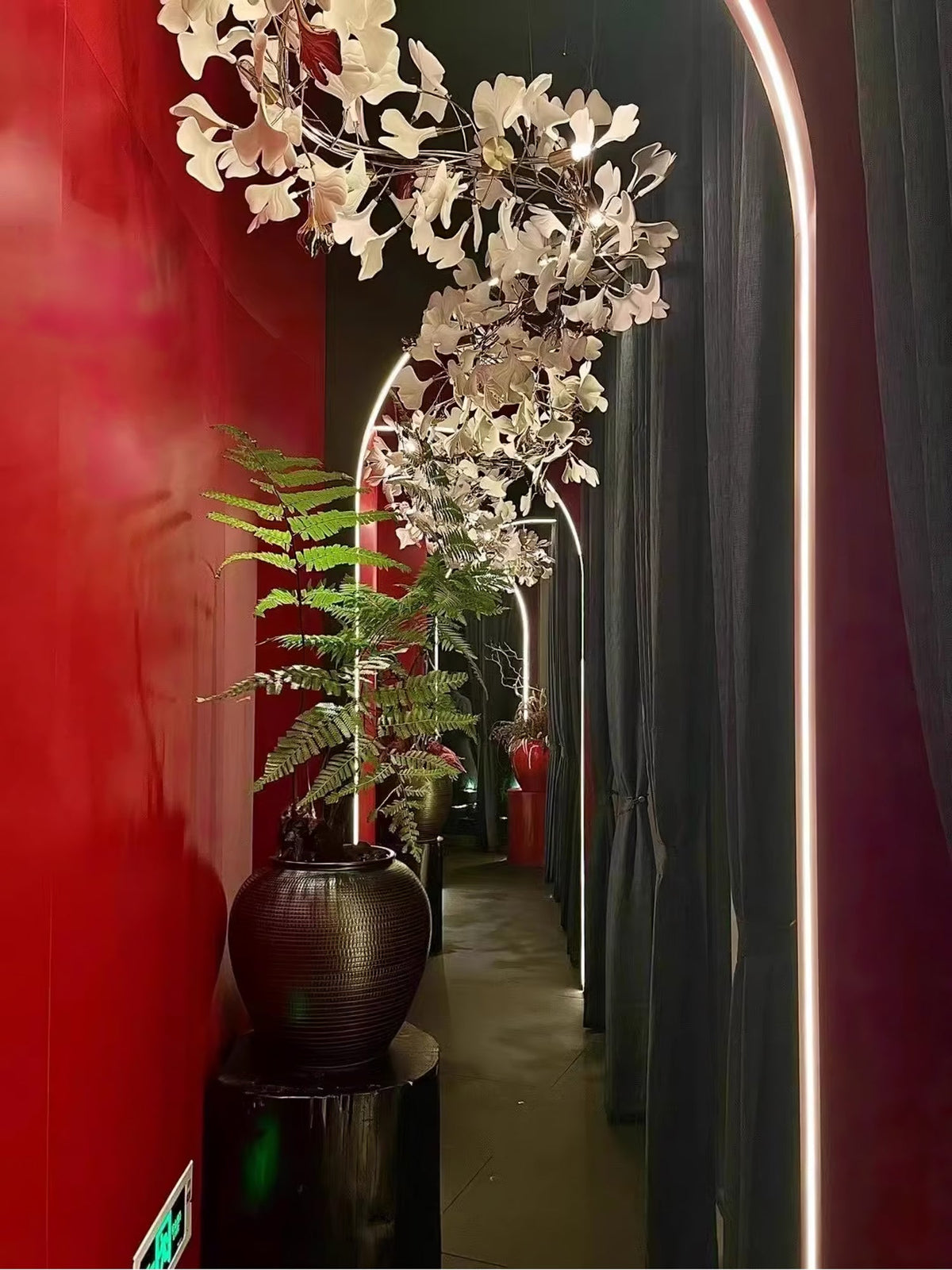 Eurzoris Gingko Leaf Kroonluchter