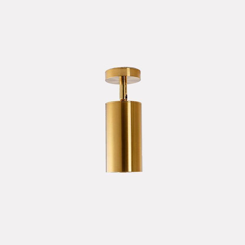 Ezveno moderne minimalistische plafondlamp van messing
