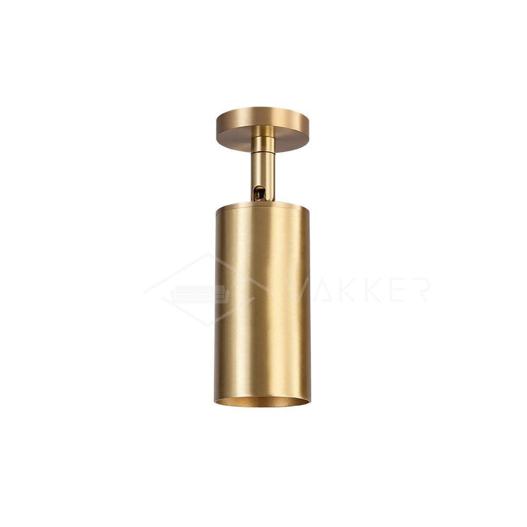 Ezveno moderne minimalistische plafondlamp van messing