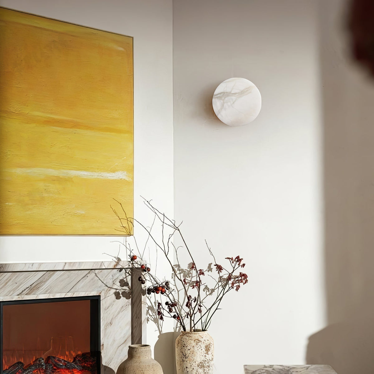 Eiraelia albasten wandlamp