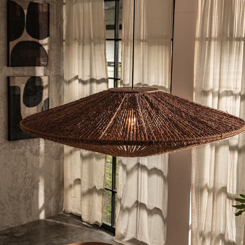 Muto Rustiek Hanglampen Rotan Woonkamer Eetkamer Slaapkamer