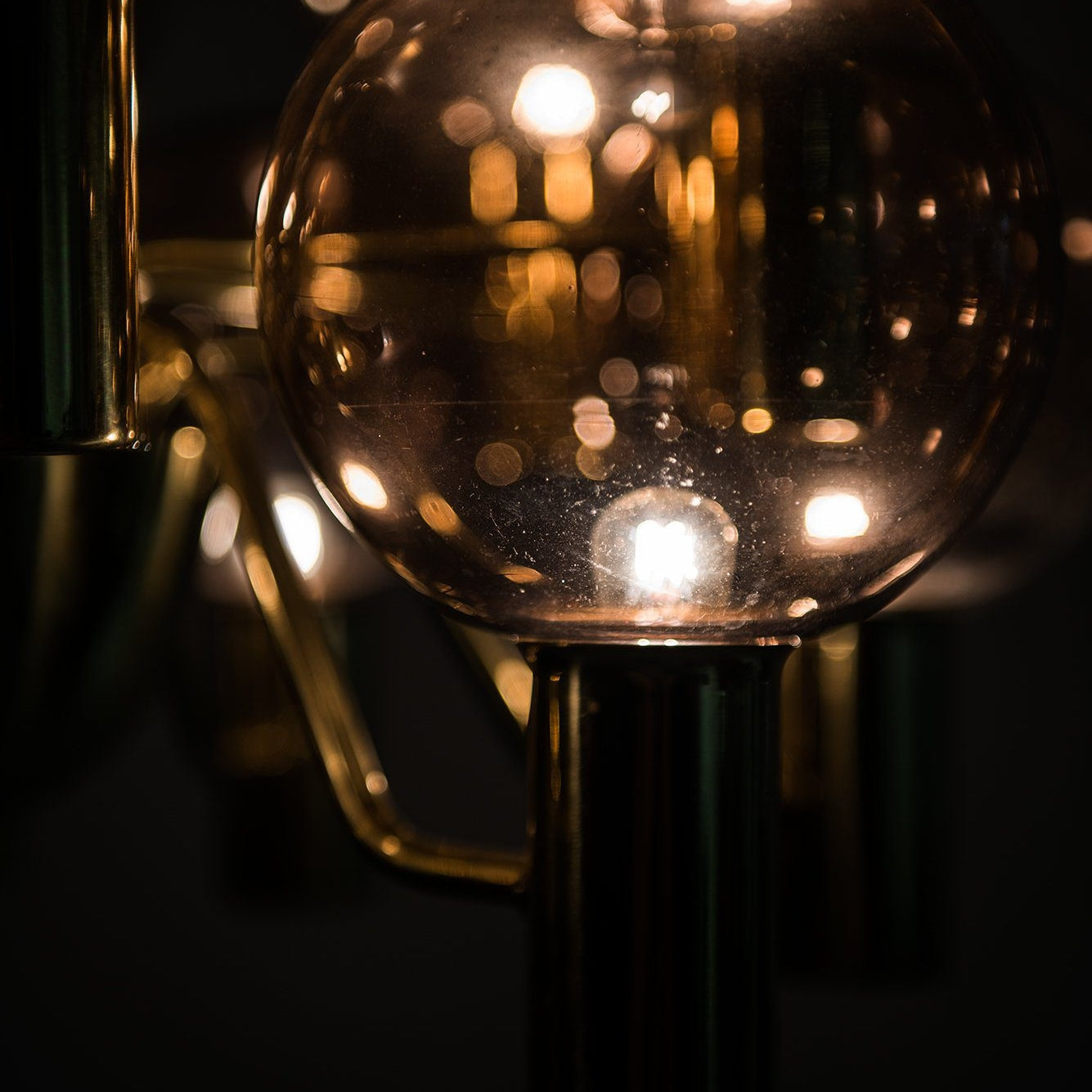 Valentina Moderne LED Kroonluchter Metaal Glas Woonkamer