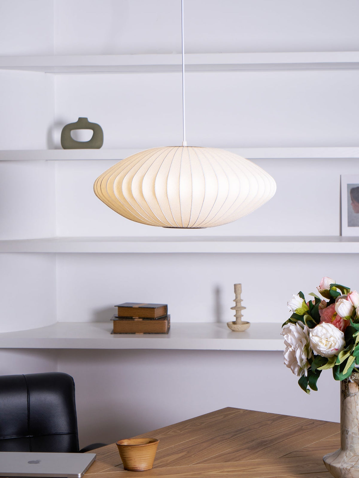 Nebula Bubble Mulberry Silk hanglamp