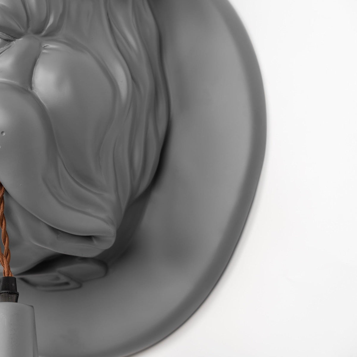 Umeri wandlamp Bulldog Sculpture Whimsical