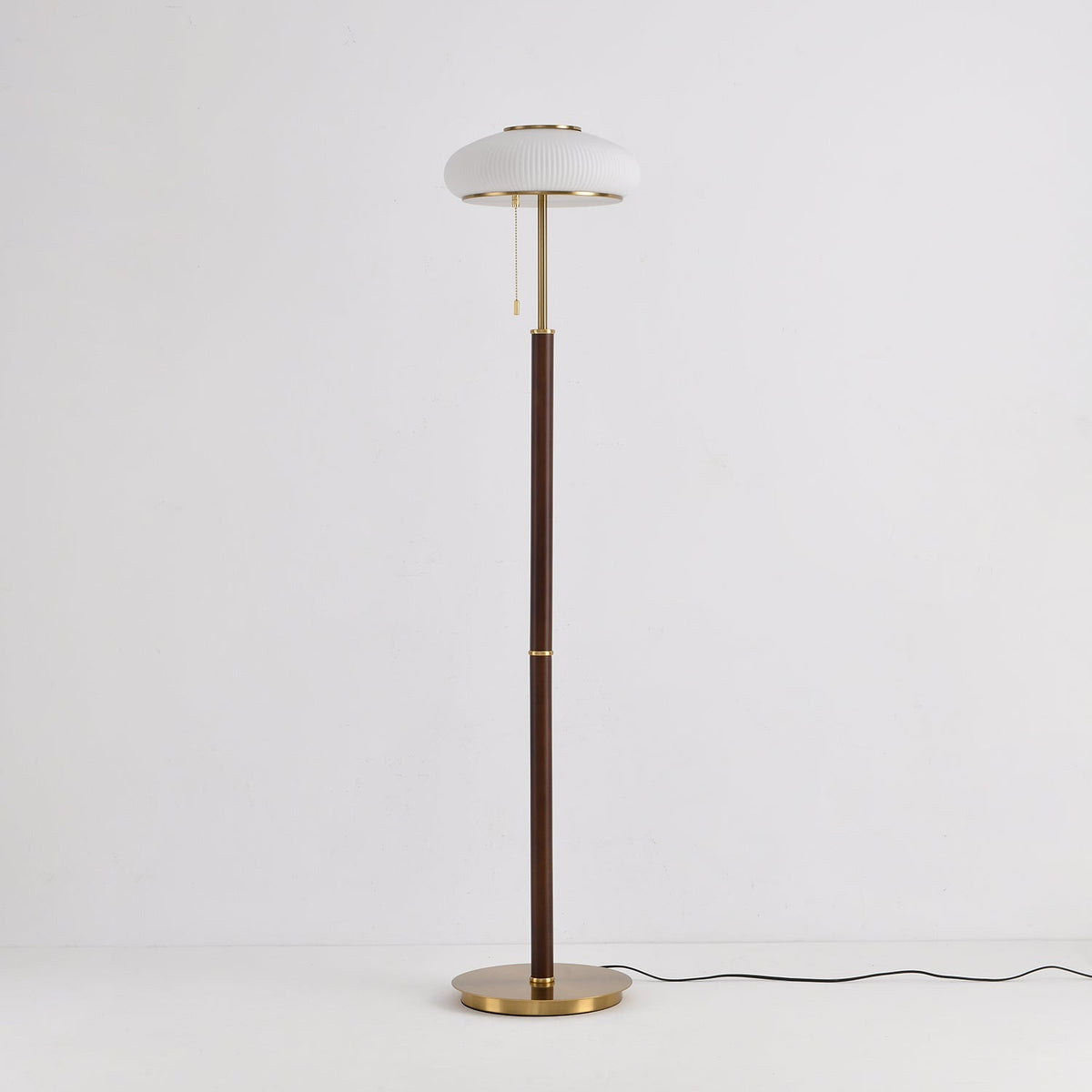 Lioralelia Vintage glas vloerlamp